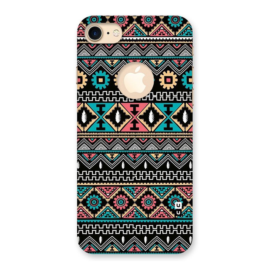 Aztec Beautiful Creativity Back Case for iPhone 7 Logo Cut