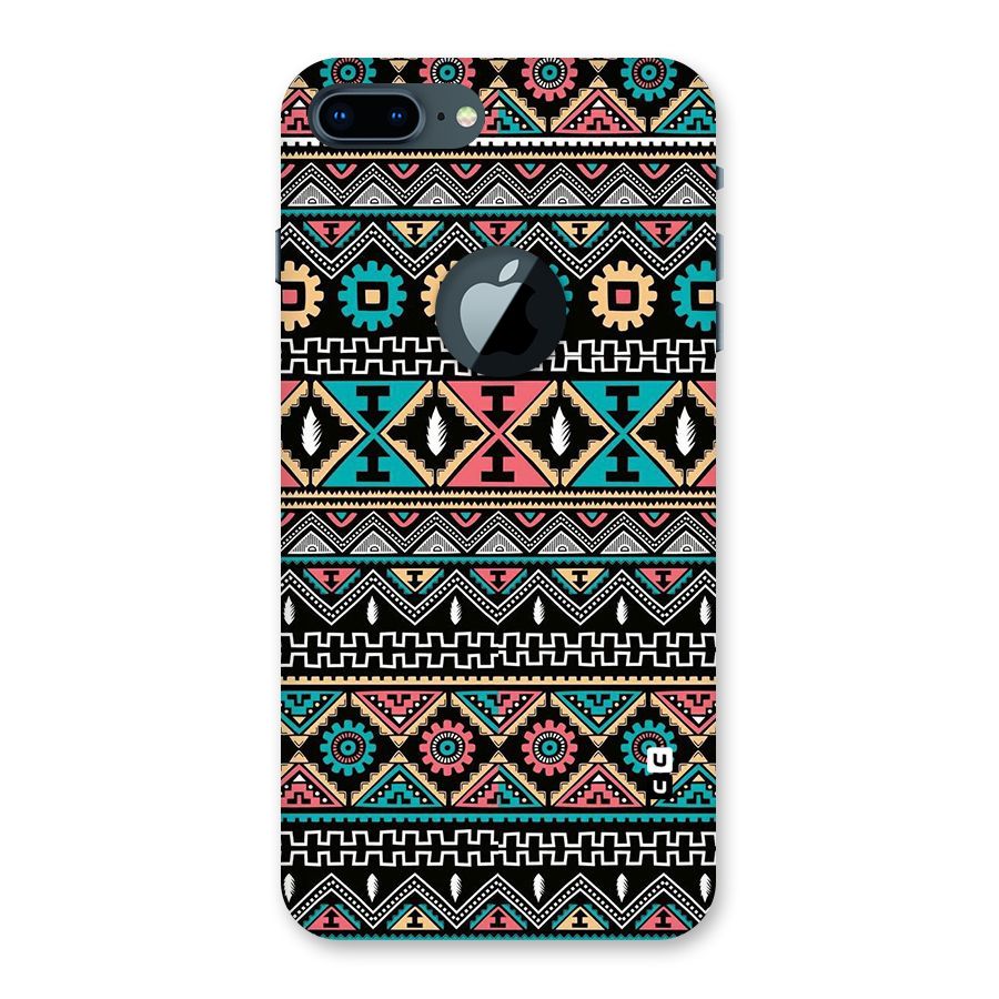 Aztec Beautiful Creativity Back Case for iPhone 7 Plus Logo Cut