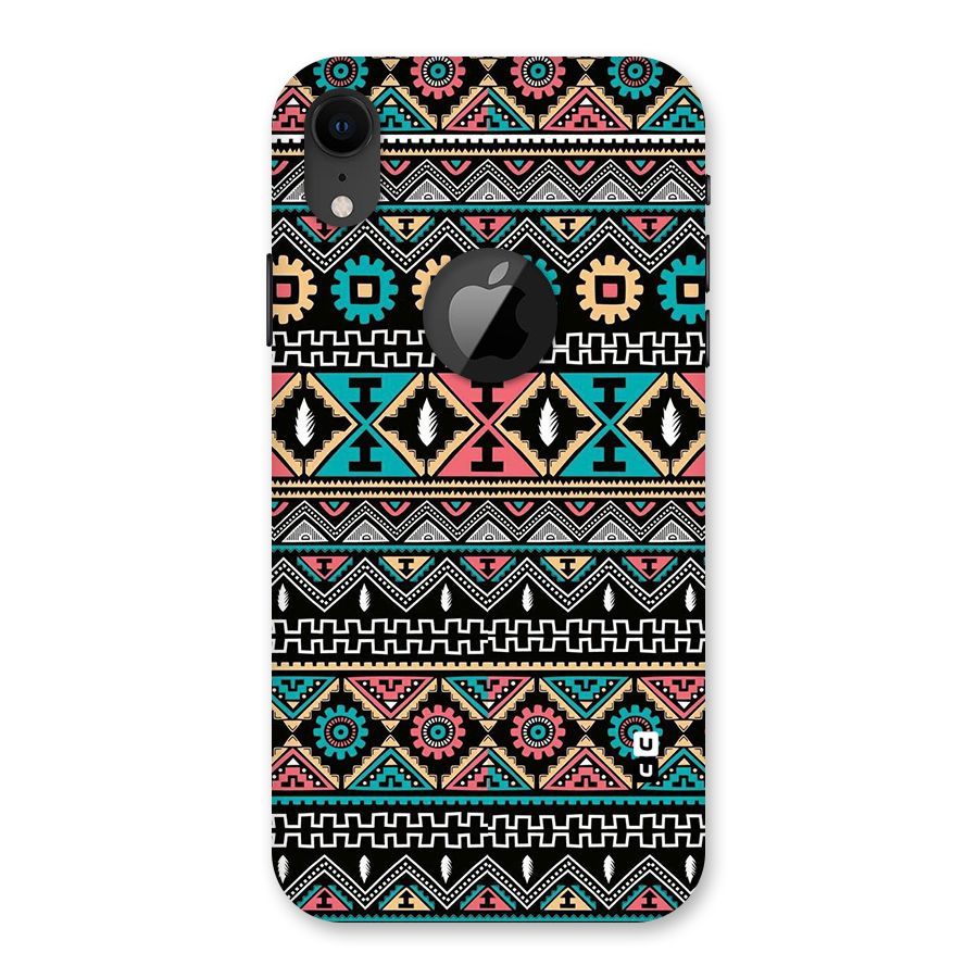Aztec Beautiful Creativity Back Case for iPhone XR Logo Cut