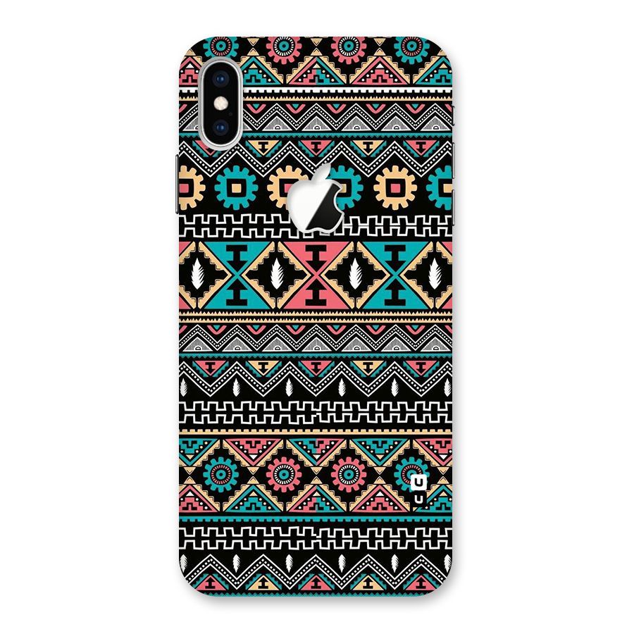 Aztec Beautiful Creativity Back Case for iPhone XS Max Apple Cut