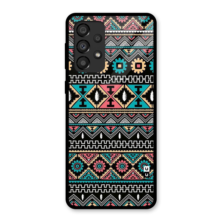 Aztec Beautiful Creativity Glass Back Case for Galaxy A33 5G
