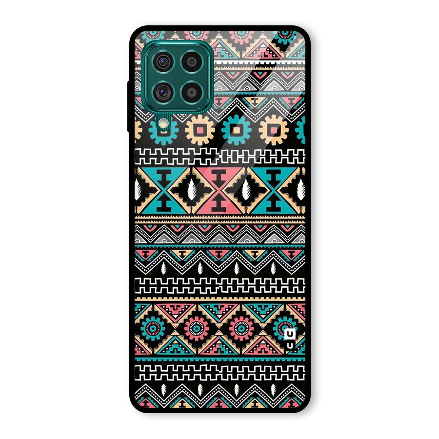 Aztec Beautiful Creativity Glass Back Case for Galaxy F62