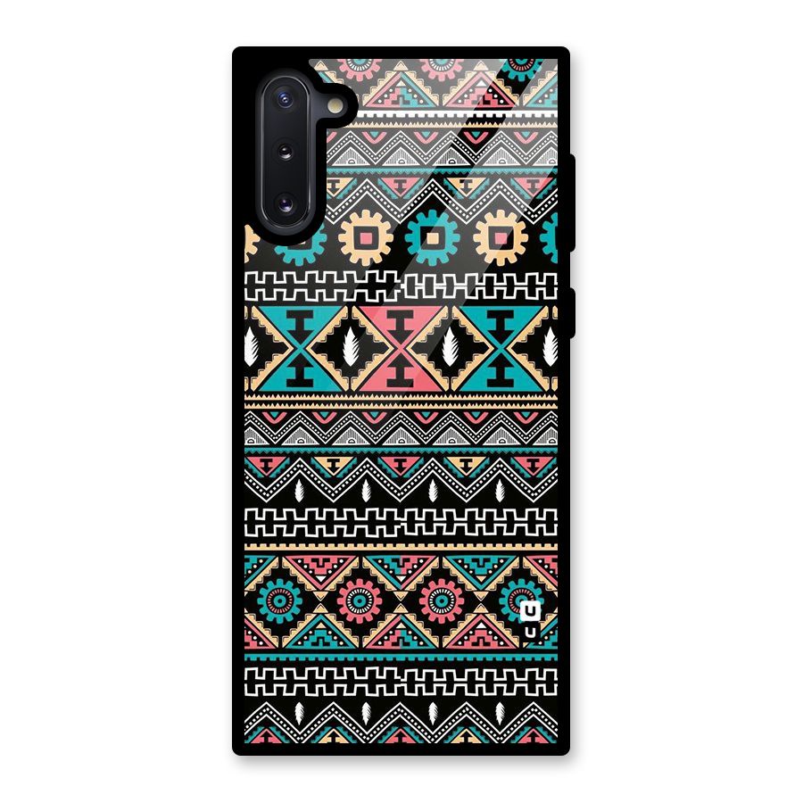 Aztec Beautiful Creativity Glass Back Case for Galaxy Note 10