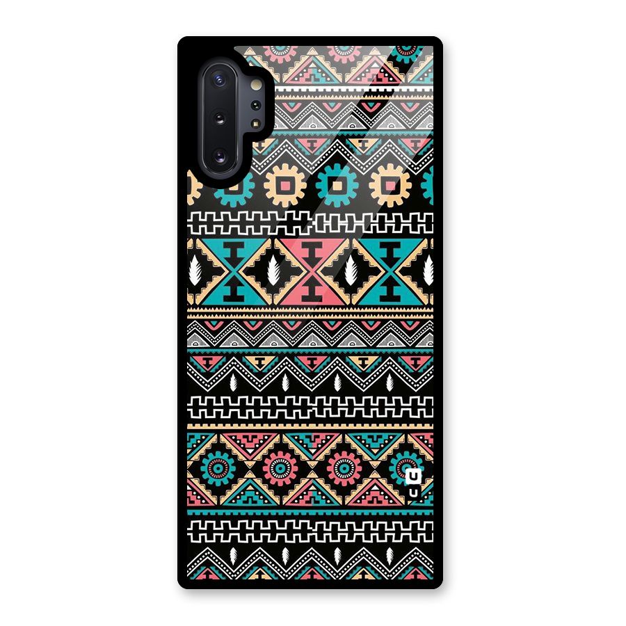 Aztec Beautiful Creativity Glass Back Case for Galaxy Note 10 Plus