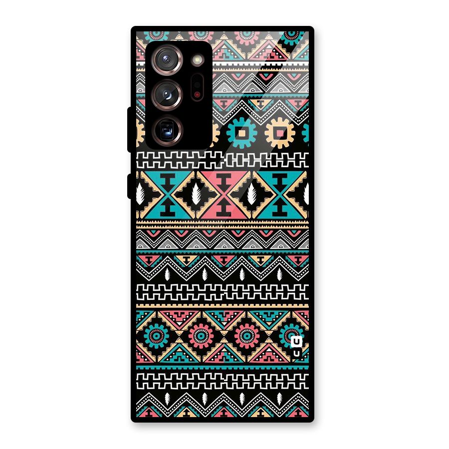 Aztec Beautiful Creativity Glass Back Case for Galaxy Note 20 Ultra