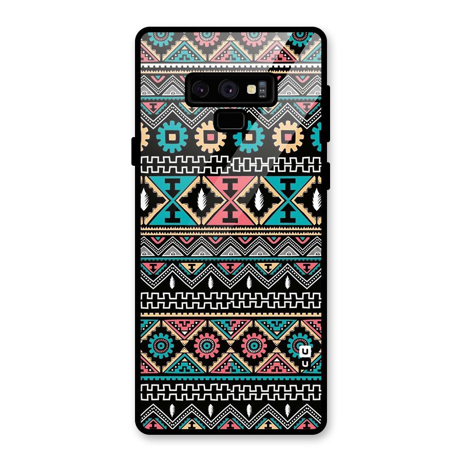 Aztec Beautiful Creativity Glass Back Case for Galaxy Note 9