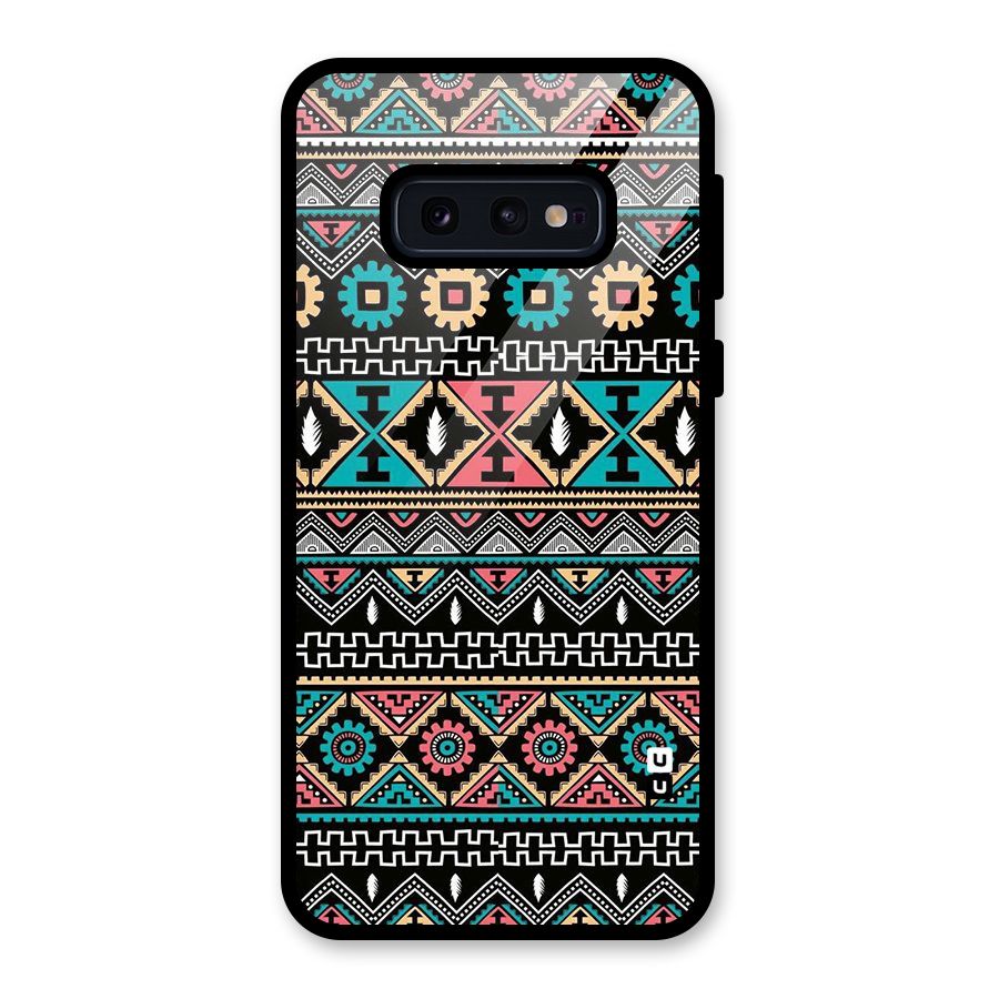 Aztec Beautiful Creativity Glass Back Case for Galaxy S10e