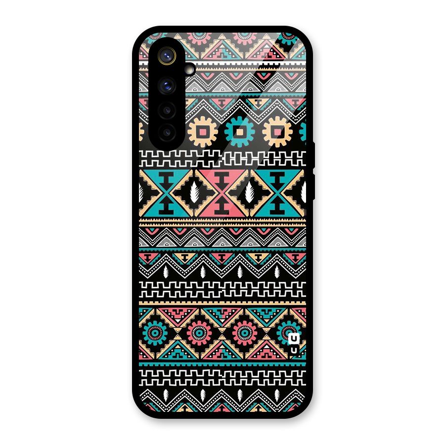 Aztec Beautiful Creativity Glass Back Case for Realme 6