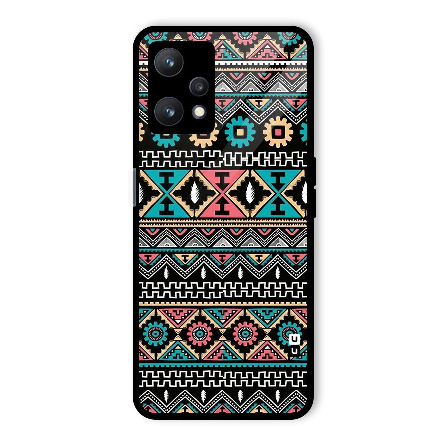 Aztec Beautiful Creativity Glass Back Case for Realme 9 Pro 5G