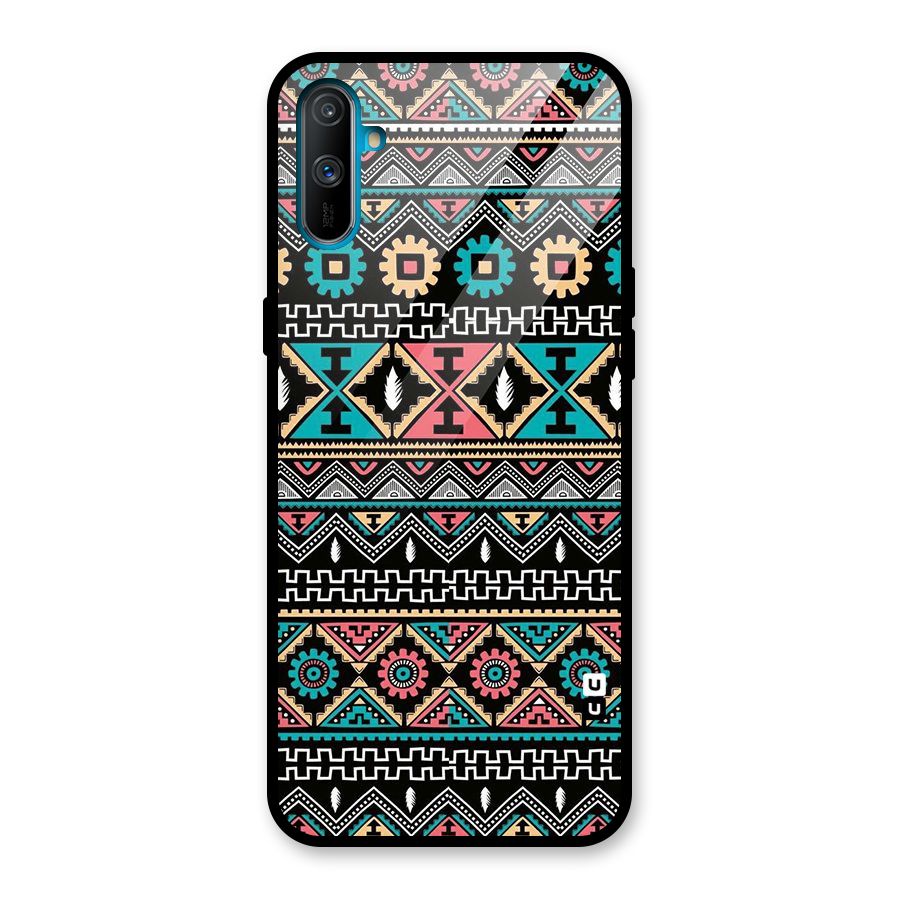 Aztec Beautiful Creativity Glass Back Case for Realme C3