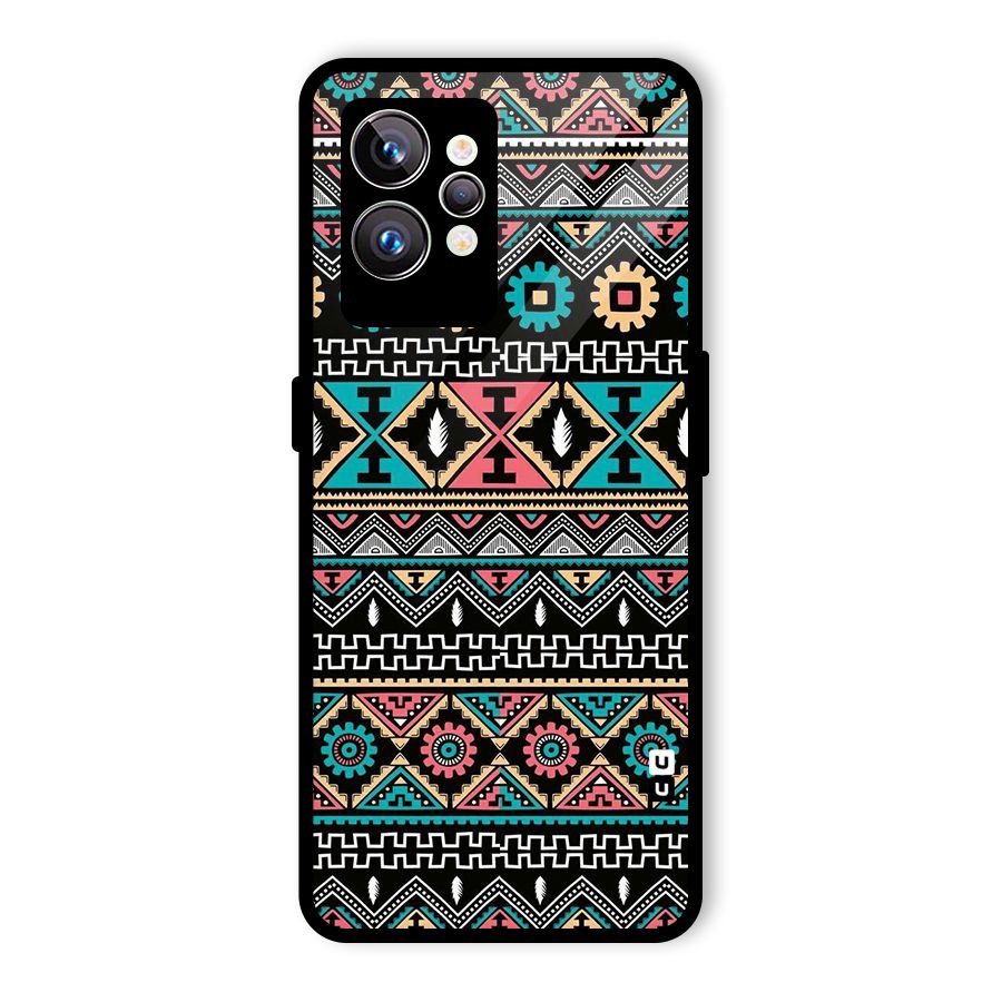 Aztec Beautiful Creativity Glass Back Case for Realme GT2 Pro