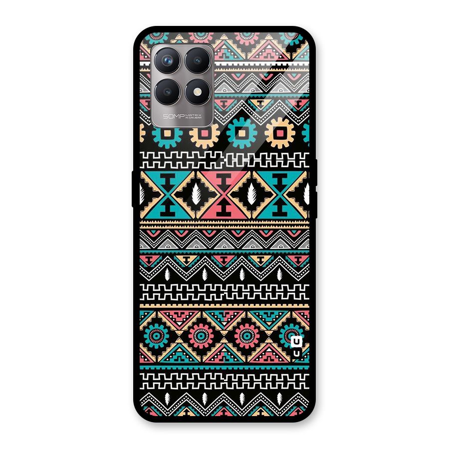 Aztec Beautiful Creativity Glass Back Case for Realme Narzo 50
