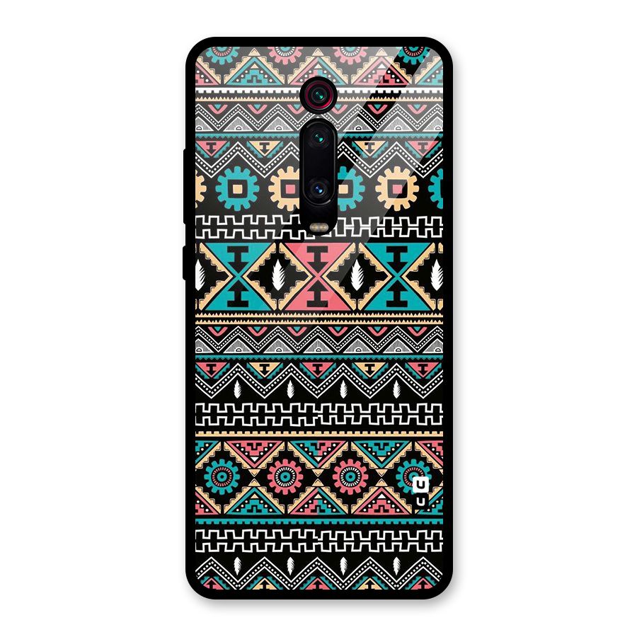 Aztec Beautiful Creativity Glass Back Case for Redmi K20 Pro