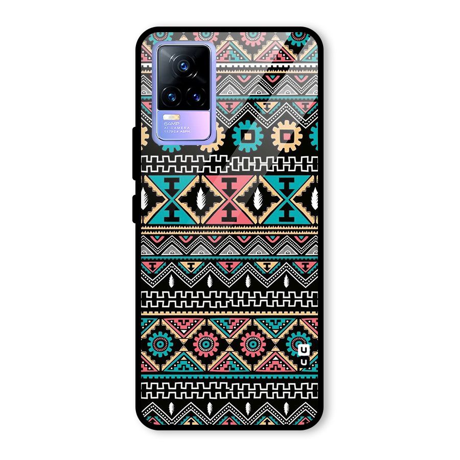 Aztec Beautiful Creativity Glass Back Case for Vivo Y73