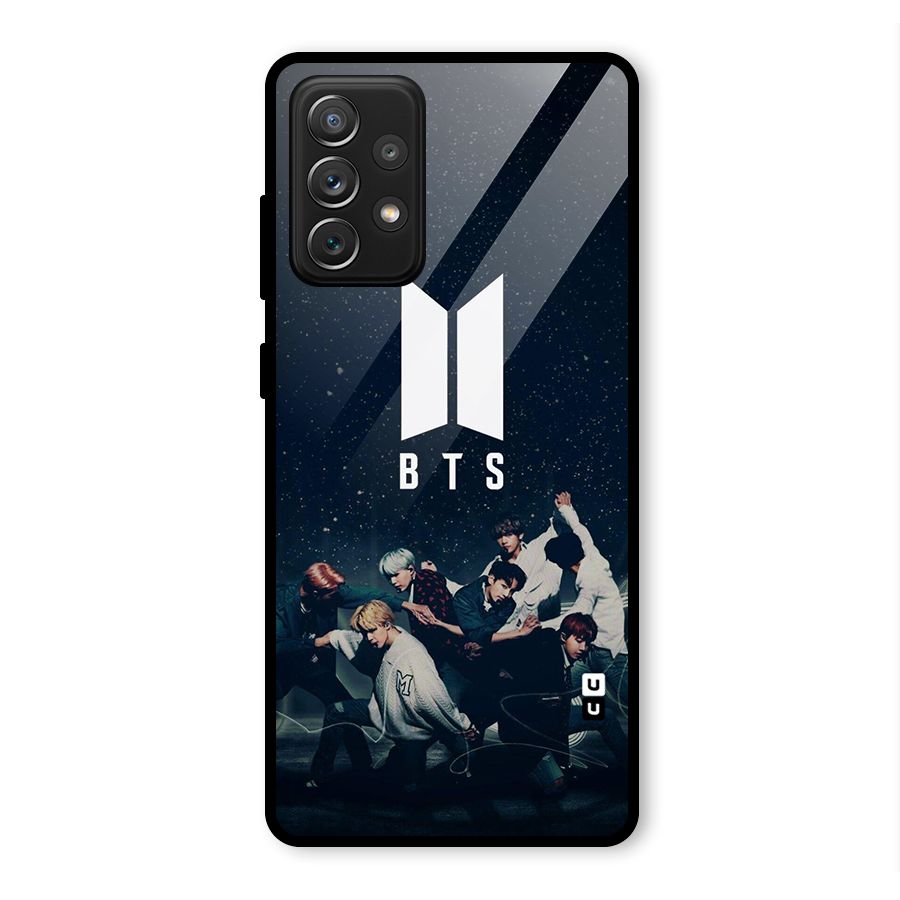 BTS Army All Glass Back Case for Galaxy A72