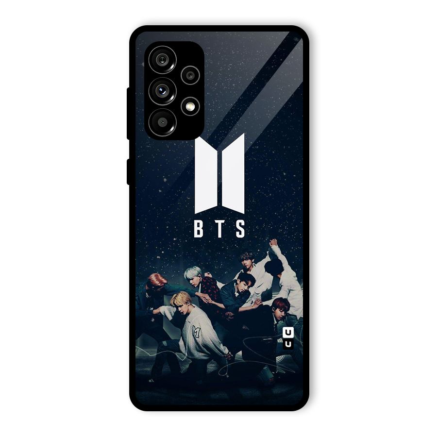 BTS Army All Glass Back Case for Galaxy A73 5G