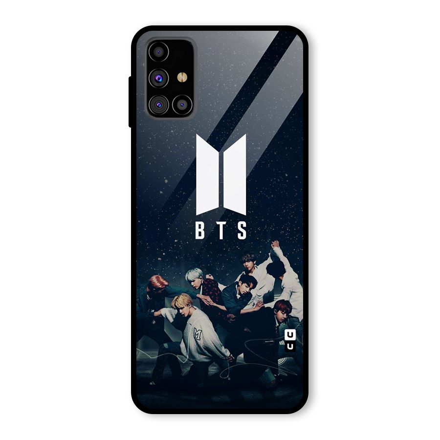 BTS Army All Glass Back Case for Galaxy M31s