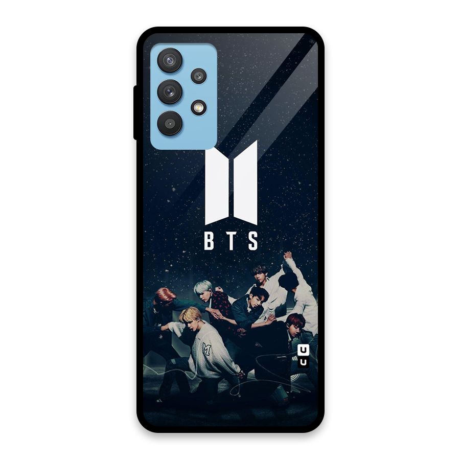 BTS Army All Glass Back Case for Galaxy M32 5G