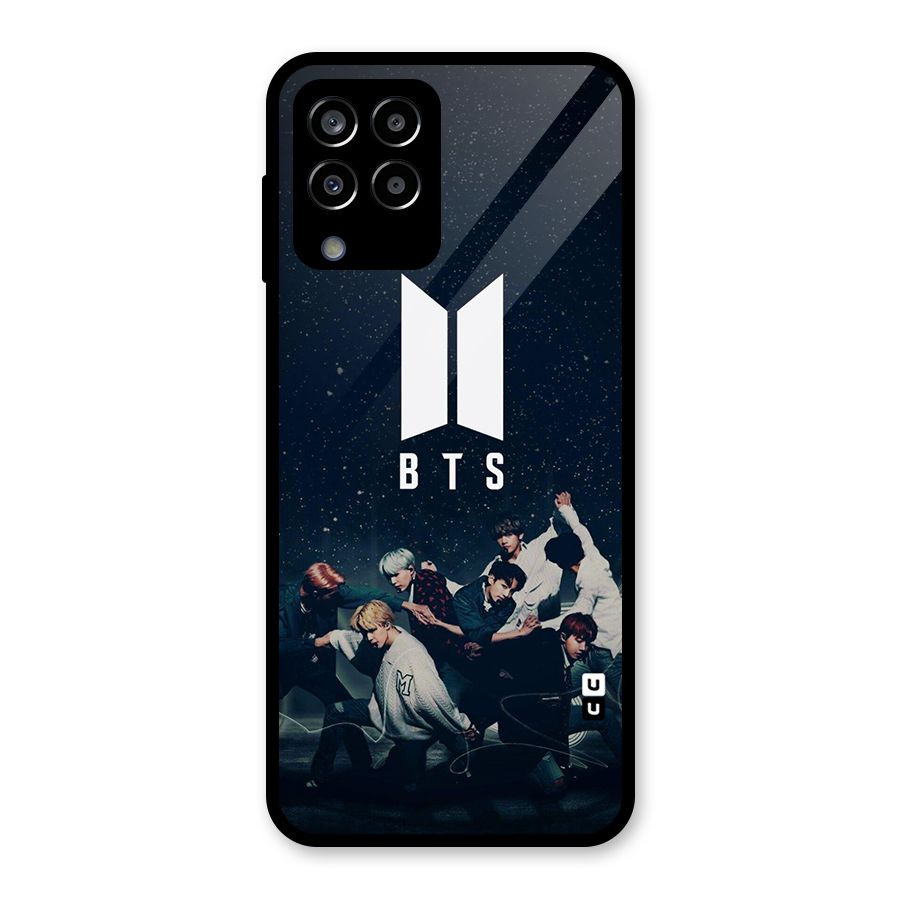 BTS Army All Glass Back Case for Galaxy M33