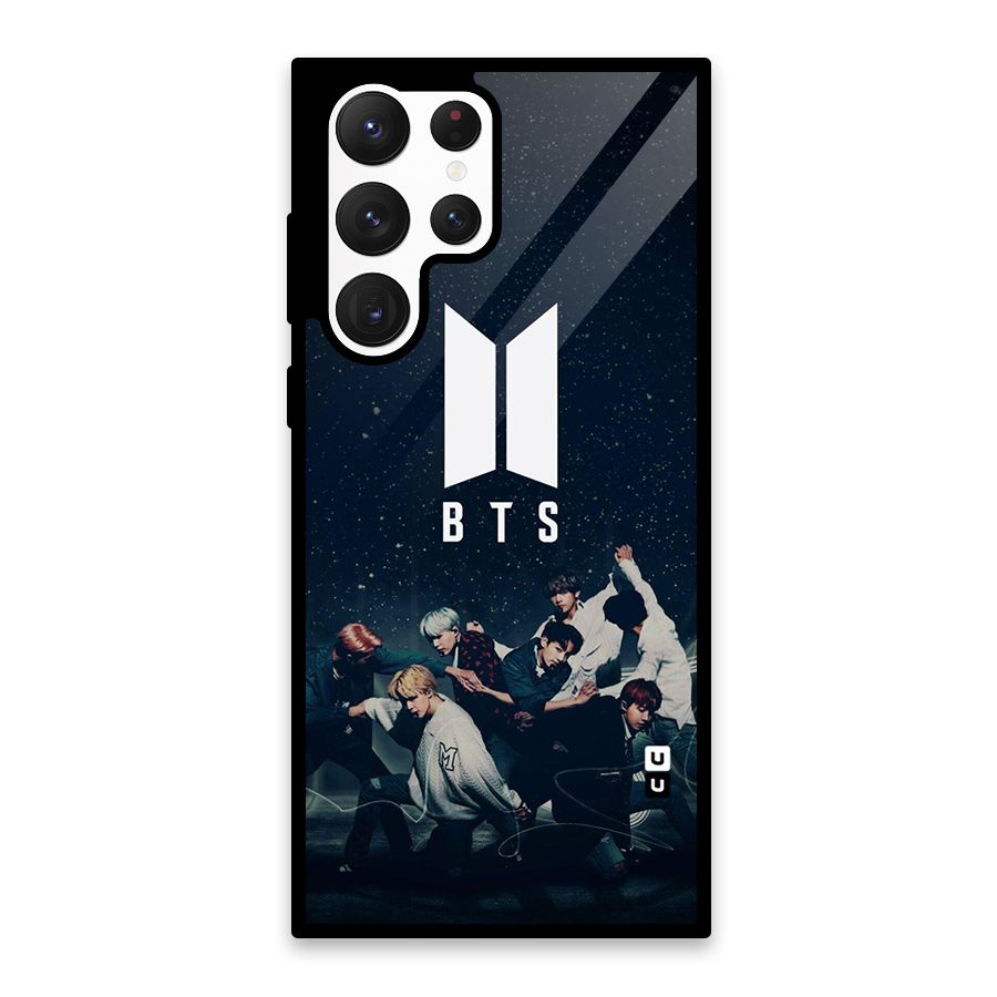 BTS Army All Glass Back Case for Galaxy S22 Ultra 5G