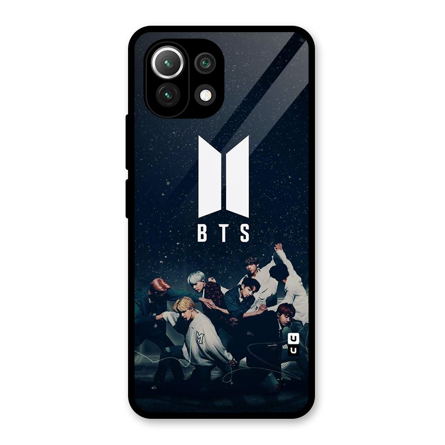 BTS Army All Glass Back Case for Mi 11 Lite