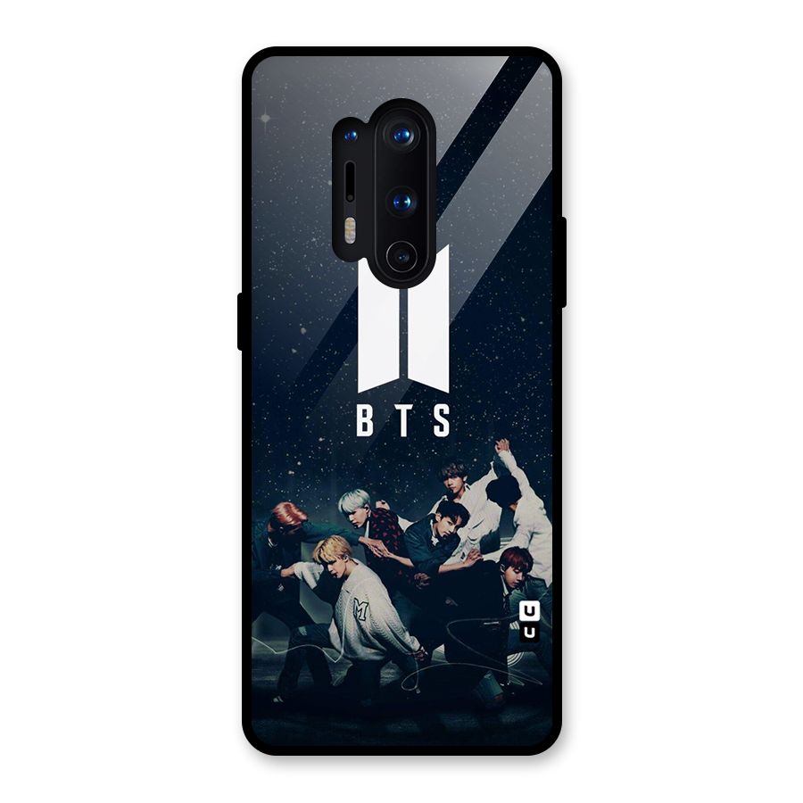 BTS Army All Glass Back Case for OnePlus 8 Pro