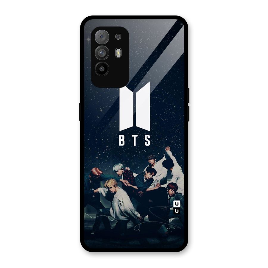 BTS Army All Glass Back Case for Oppo F19 Pro Plus 5G