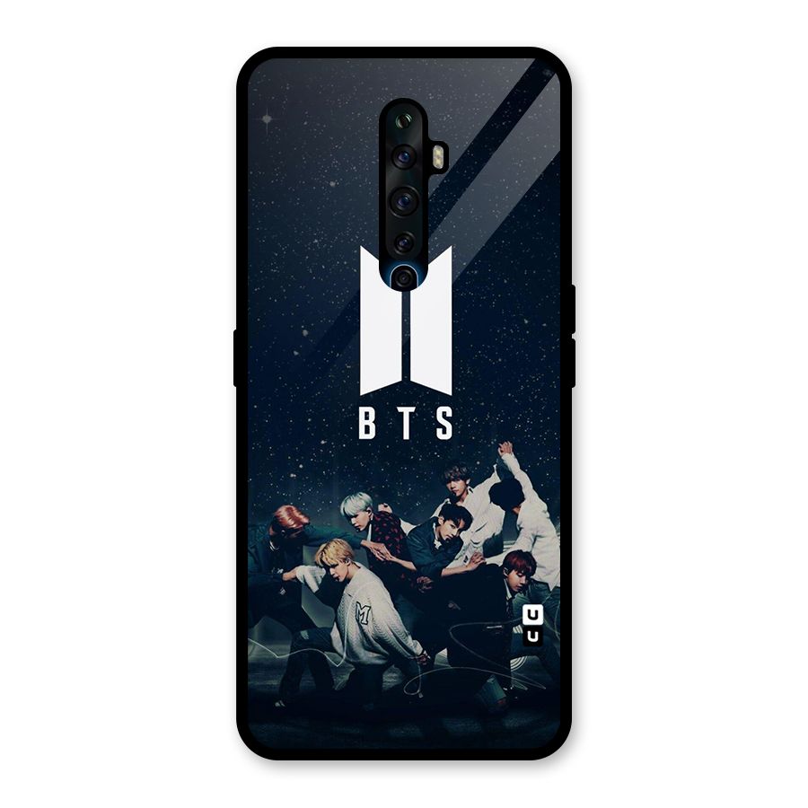 BTS Army All Glass Back Case for Oppo Reno2 F