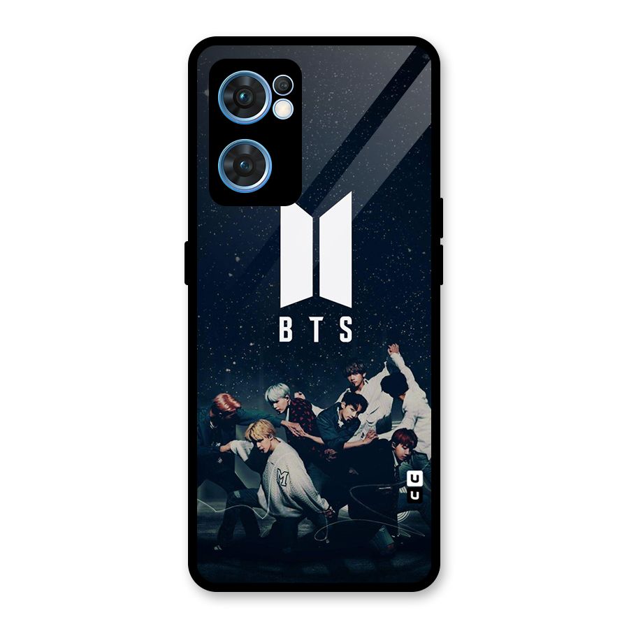 BTS Army All Glass Back Case for Oppo Reno7 5G