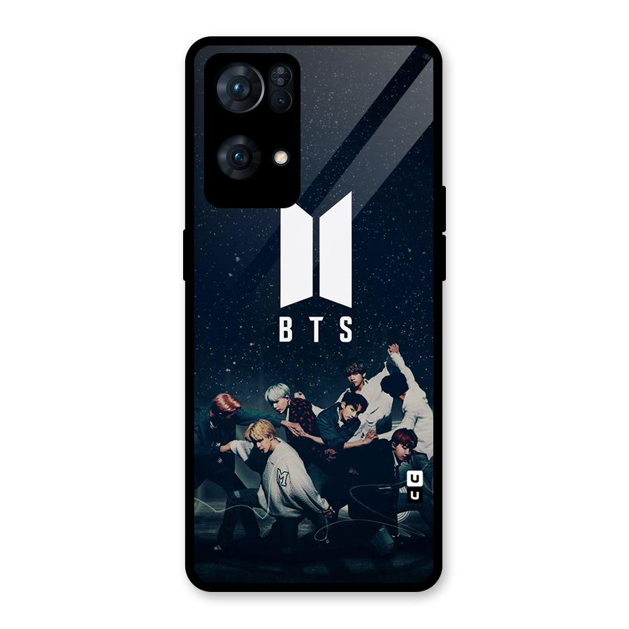 BTS Army All Glass Back Case for Oppo Reno7 Pro 5G