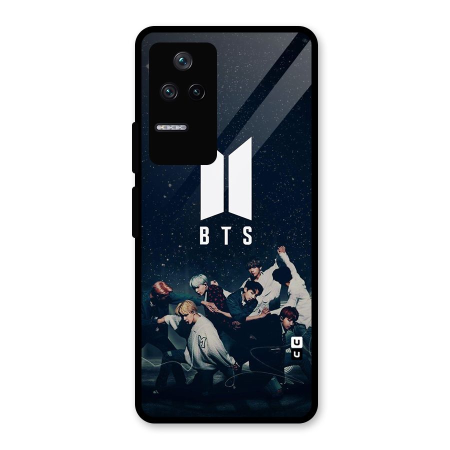 BTS Army All Glass Back Case for Poco F4 5G