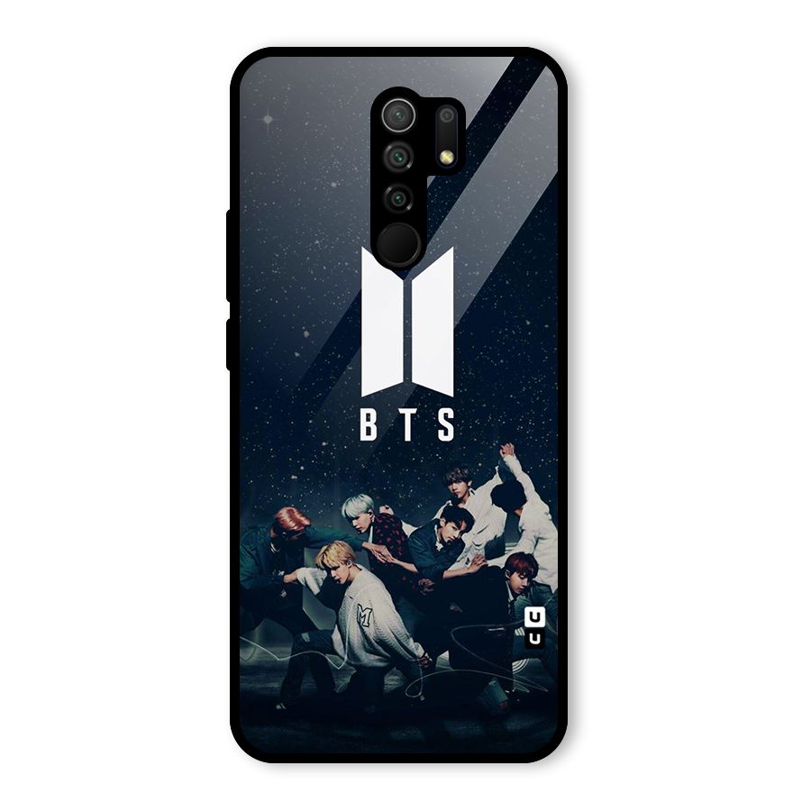 BTS Army All Glass Back Case for Poco M2