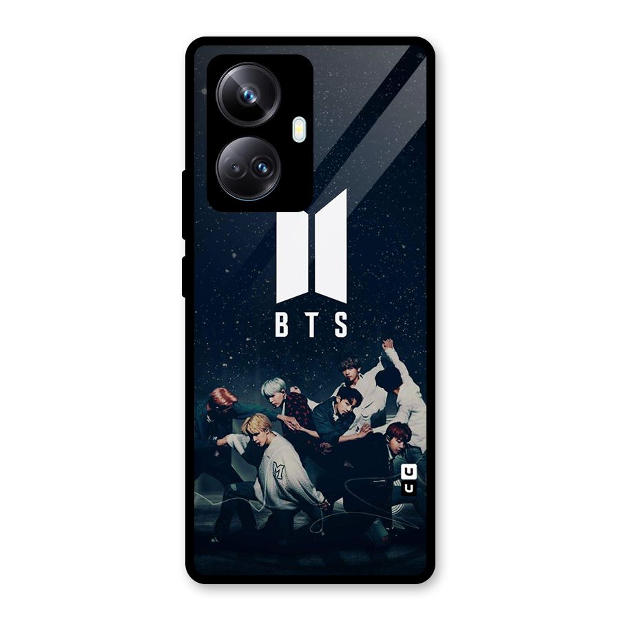 BTS Army All Glass Back Case for Realme 10 Pro Plus