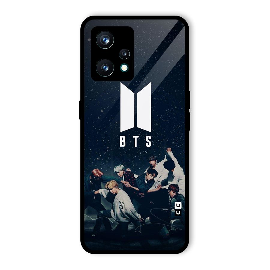 BTS Army All Glass Back Case for Realme 9 Pro Plus 5G