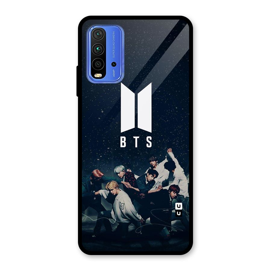 BTS Army All Glass Back Case for Redmi 9 Power