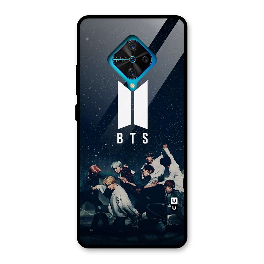 BTS Army All Glass Back Case for Vivo S1 Pro
