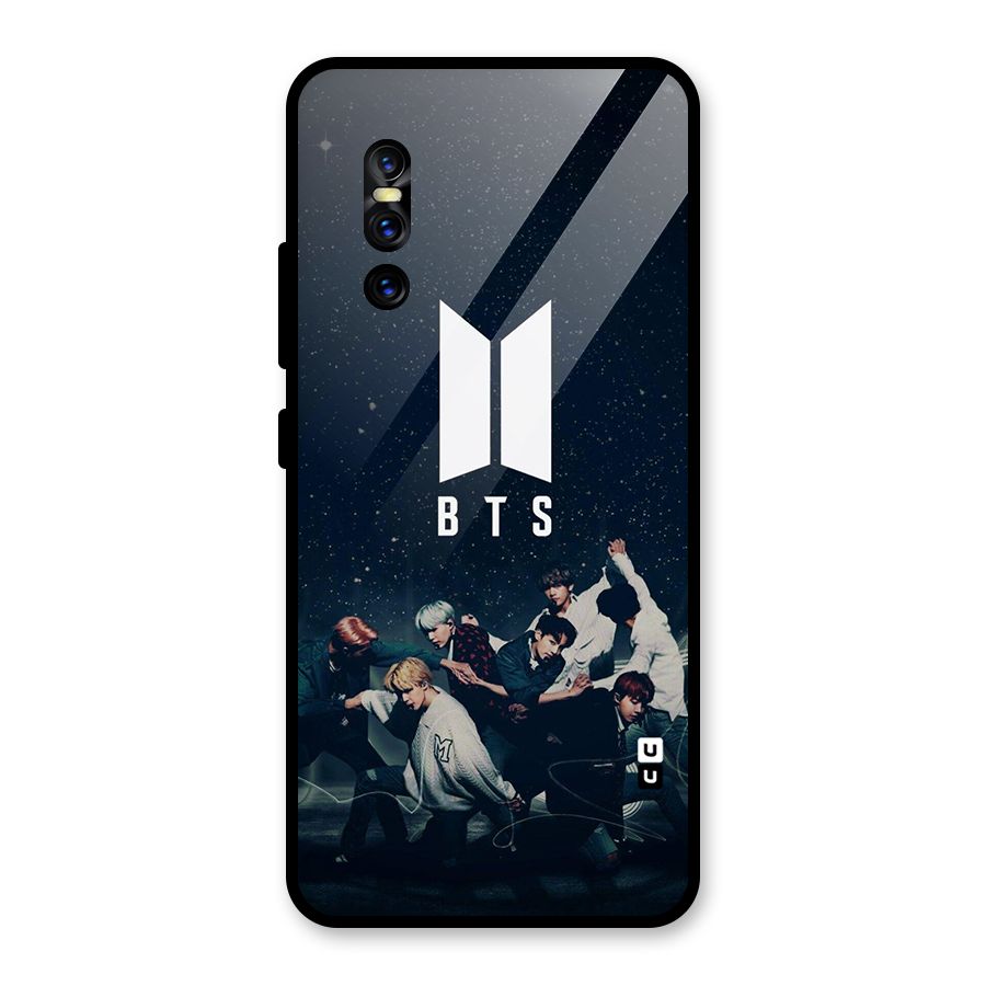 BTS Army All Glass Back Case for Vivo V15 Pro