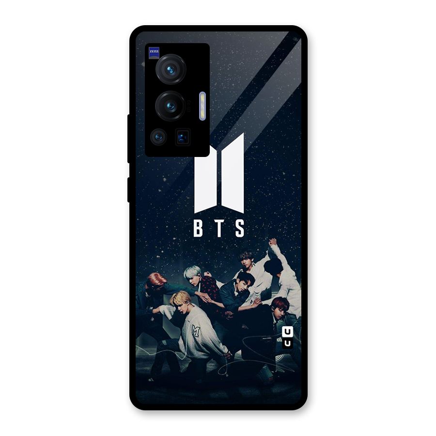 BTS Army All Glass Back Case for Vivo X70 Pro