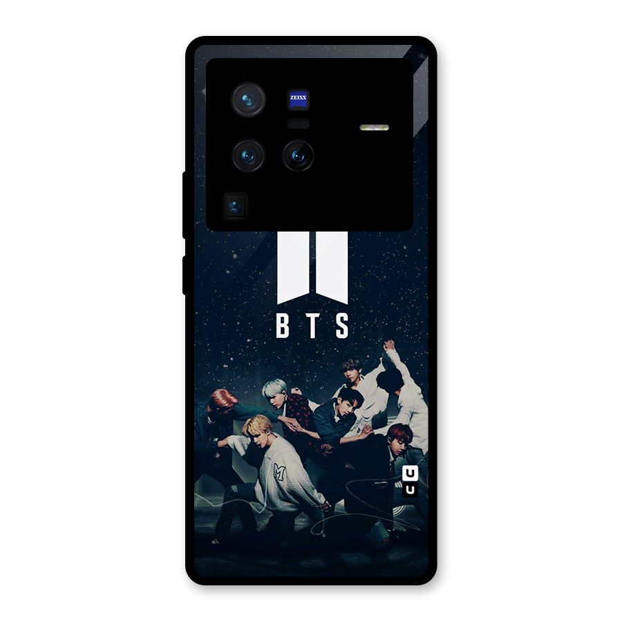 BTS Army All Glass Back Case for Vivo X80 Pro
