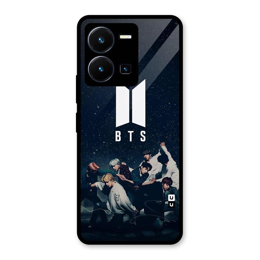 BTS Army All Glass Back Case for Vivo Y35