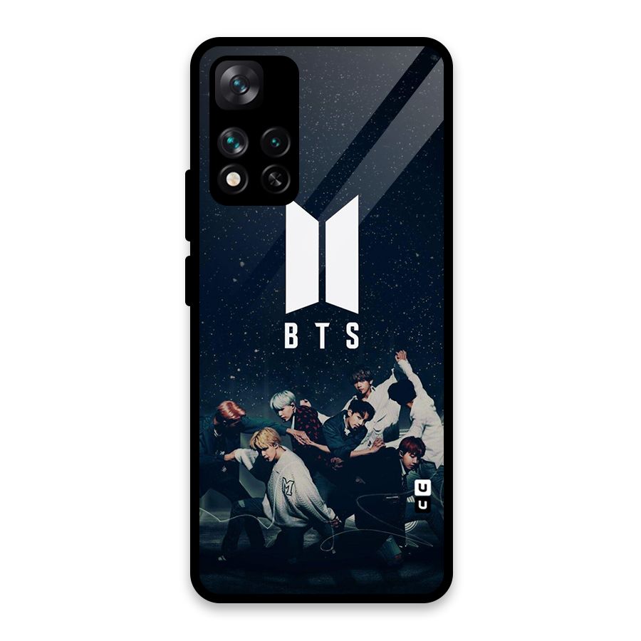 BTS Army All Glass Back Case for Xiaomi 11i HyperCharge 5G