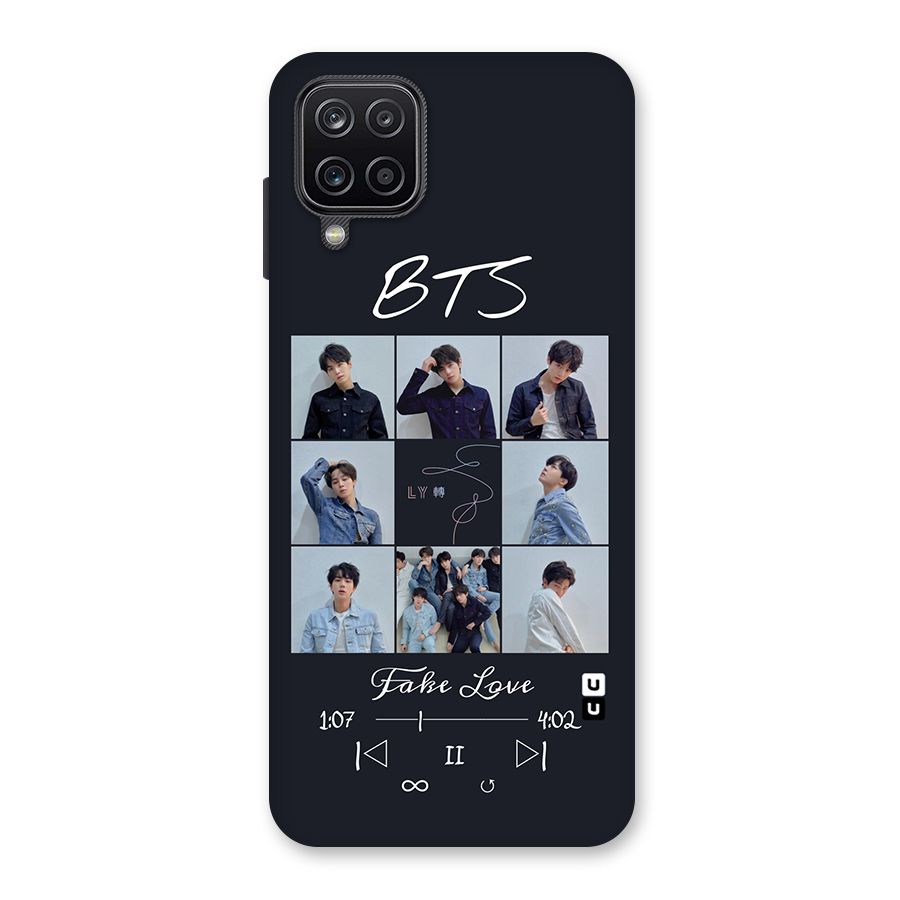 BTS Fake Love Back Case for Galaxy A12
