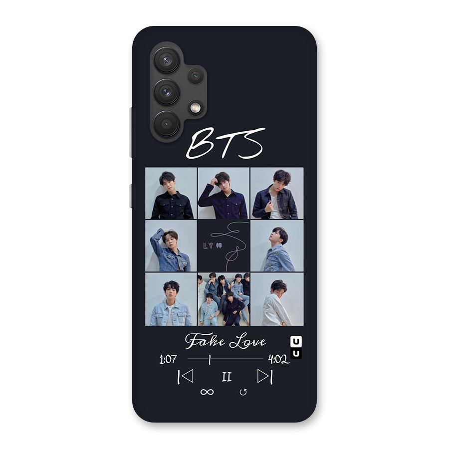BTS Fake Love Back Case for Galaxy A32