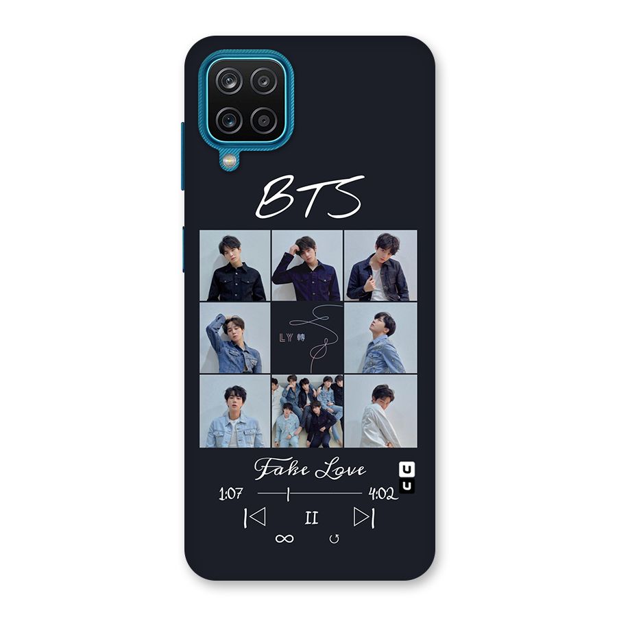 BTS Fake Love Back Case for Galaxy F12
