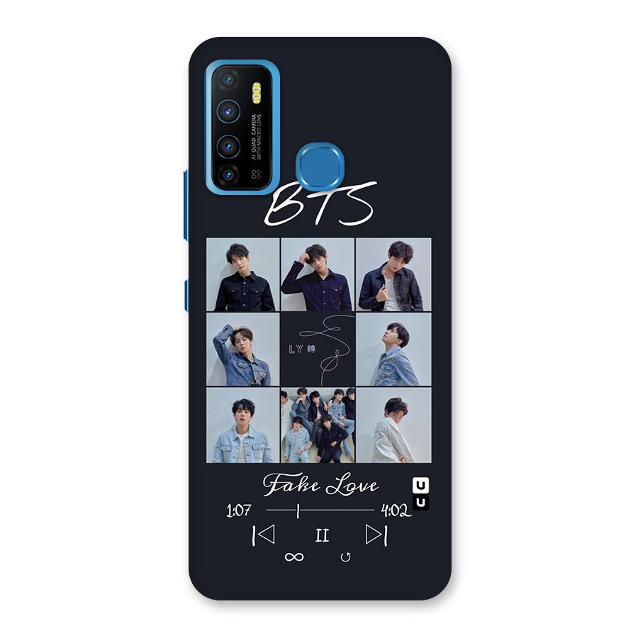 BTS Fake Love Back Case for Infinix Hot 9