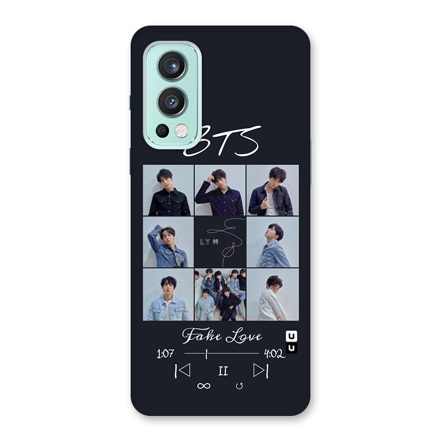 BTS Fake Love Back Case for OnePlus Nord 2 5G