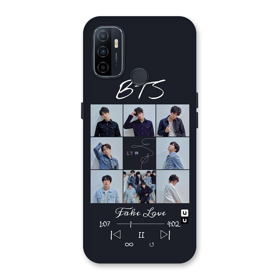 BTS Fake Love Back Case for Oppo A32