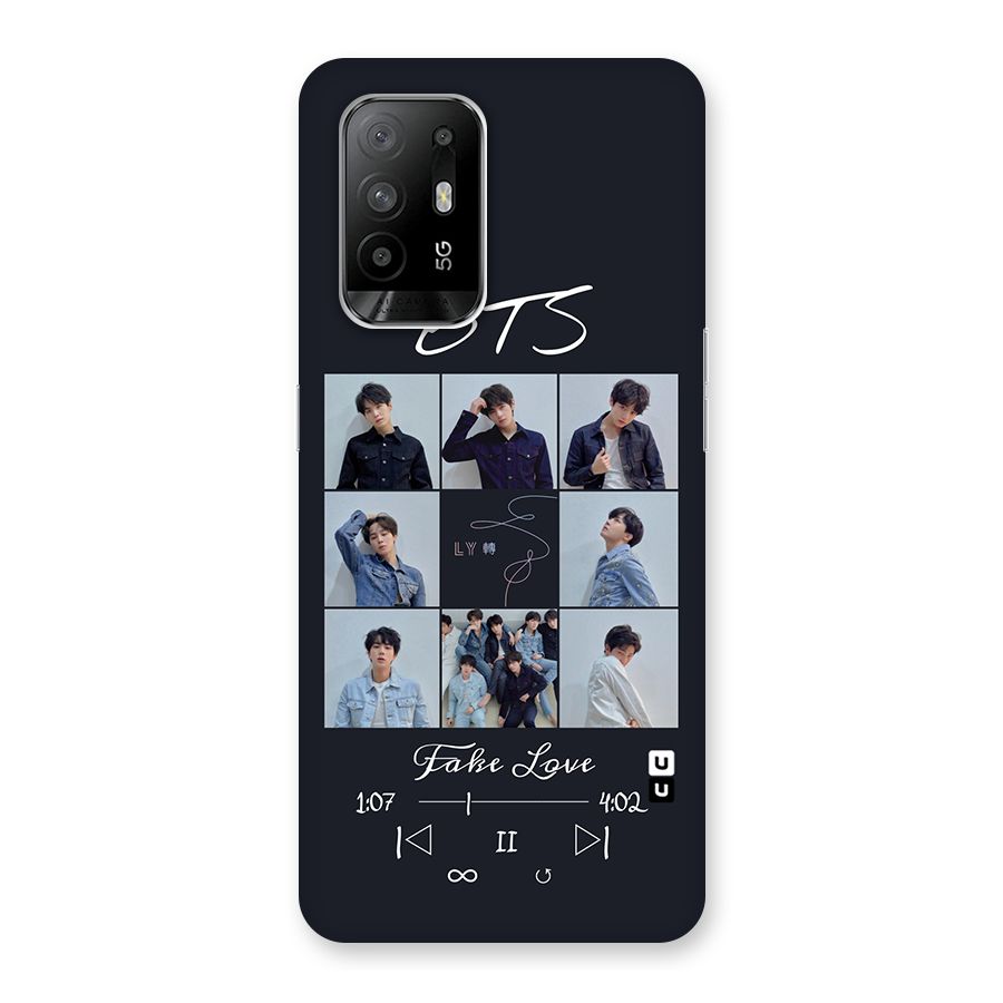 BTS Fake Love Back Case for Oppo F19 Pro Plus 5G