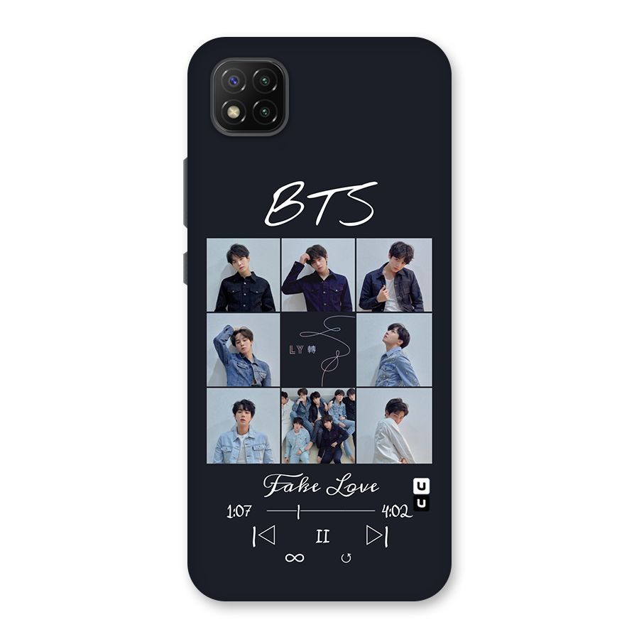 BTS Fake Love Back Case for Poco C3