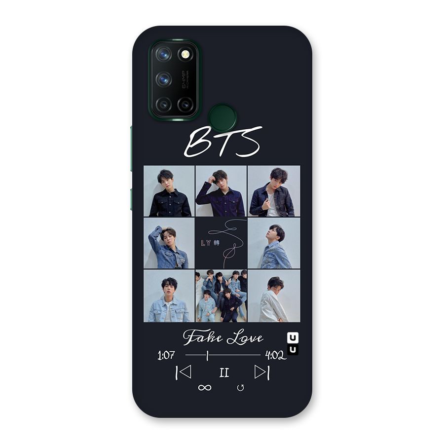 BTS Fake Love Back Case for Realme 7i